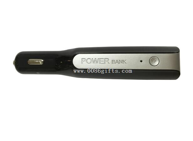 Banco de potencia de 2800mAh Dual USB coche