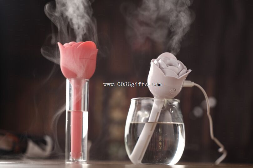 zvlhčovač vzduchu typ mini růží 30 ml