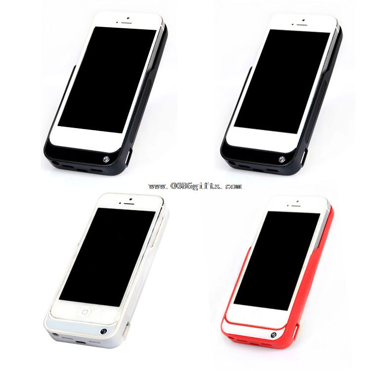 3000mah Lithium battery solar phone charger case