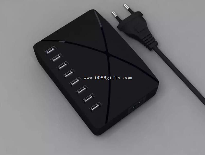 3A USB charger with 8 USB ports