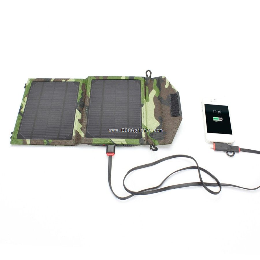 5W 4000mah rugalmas solar power bank töltő