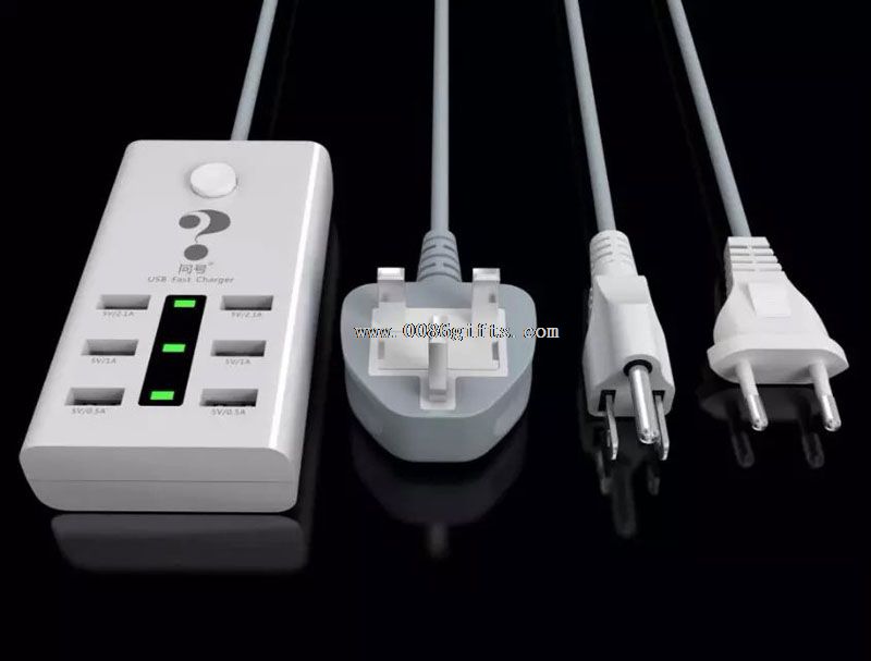 6Ports Fast Charger Socket