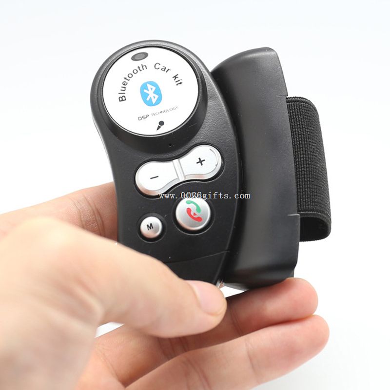 Bluetooth håndfrit bilsæt med opkalds-id stemmeprompt