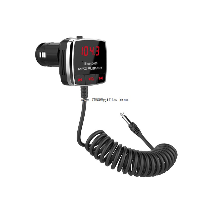 Bluetooth handsfree car kit cu transmitator fm