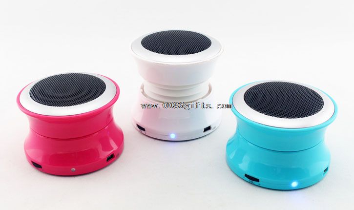 Bluetooth speaker with aux and sound chammer