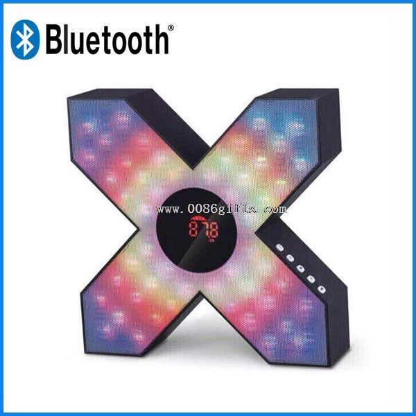 Bluetooth speaker with led light