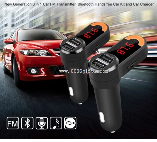 Car Bluetooth fm transmitter