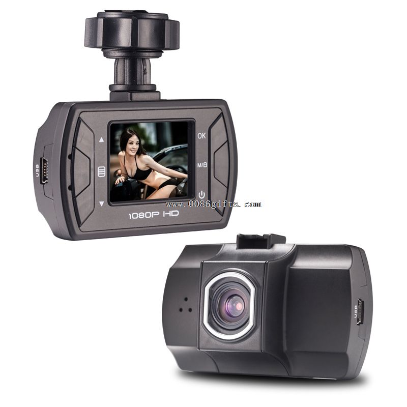 Auto videokamera s mírou 140 G-senzor pro detekci pohybu