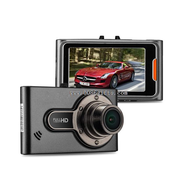 Car dashboard camera with 170 degree