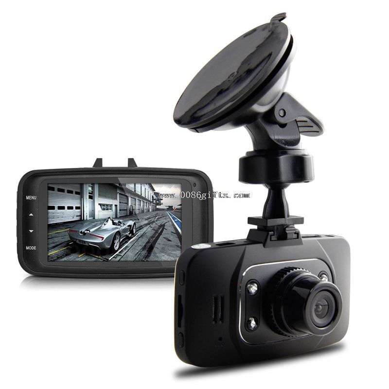 Car dvr dash camera with motion detection