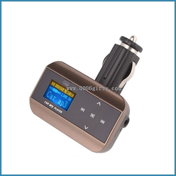 Car fm transmitter for mp3 music player