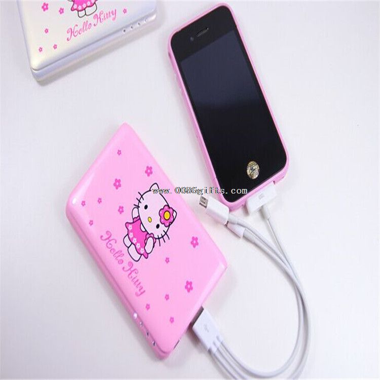 Cartoon mirror power bank 8800mAh