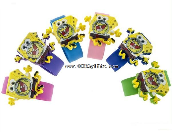 Cartoon silicone slap watches