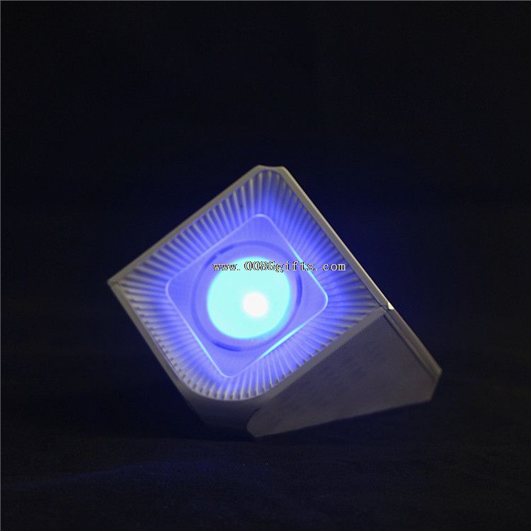 Color bluetooth speaker with led light