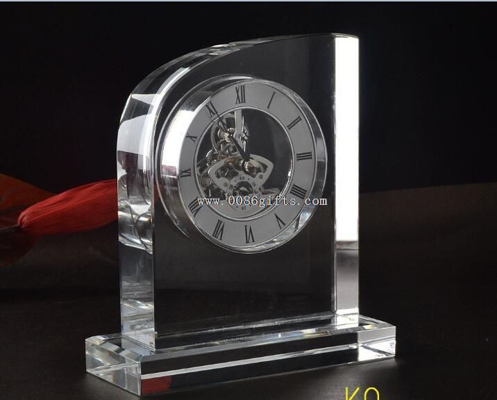 Horloge cristal