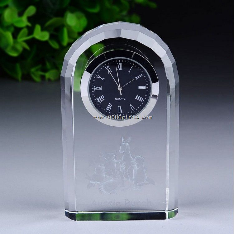 Horloge cristal