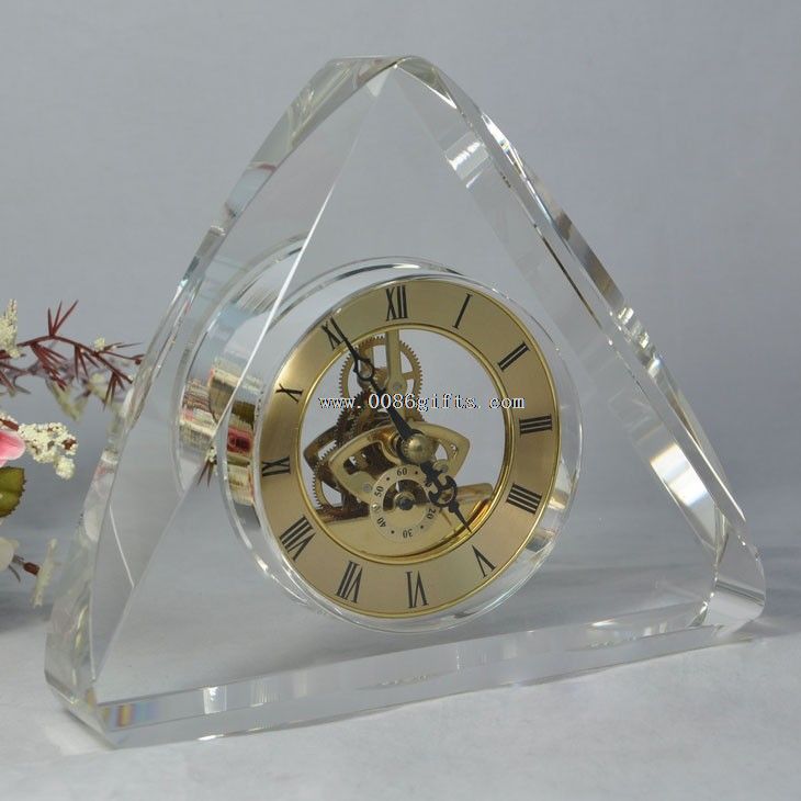 Crystal funny desk clocks