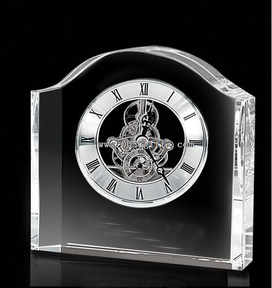 Crystal funny desk clocks