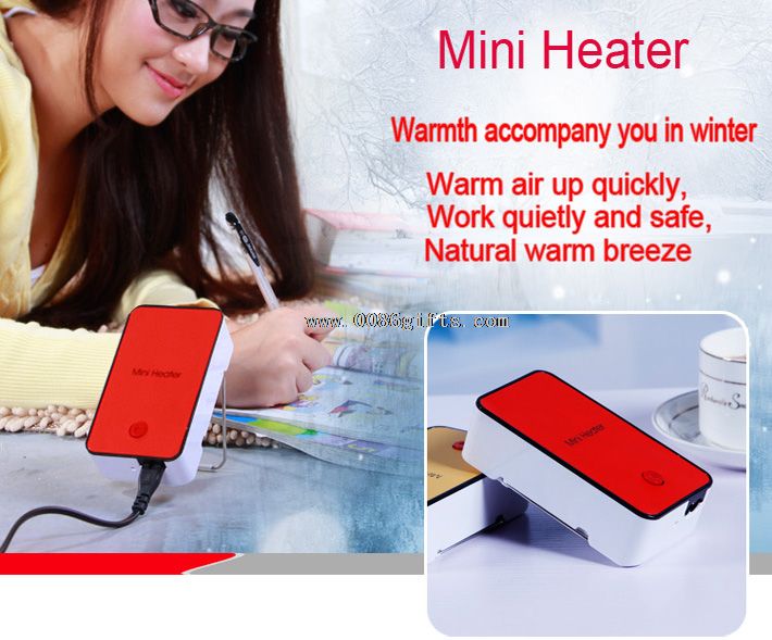 Desktop portable electric mini heater