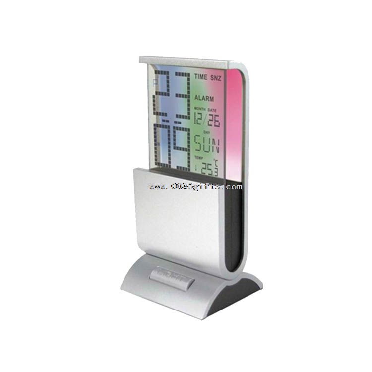 Calendario reloj escritorio digital