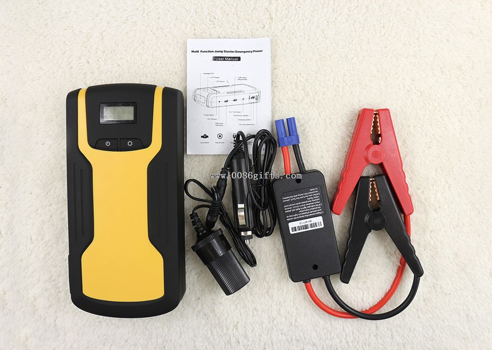 Coche de emergencia jump starter garantía 18000mAh