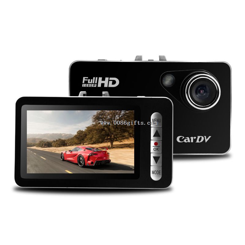 Filmadora de carro FHD 1080p com g-sensor