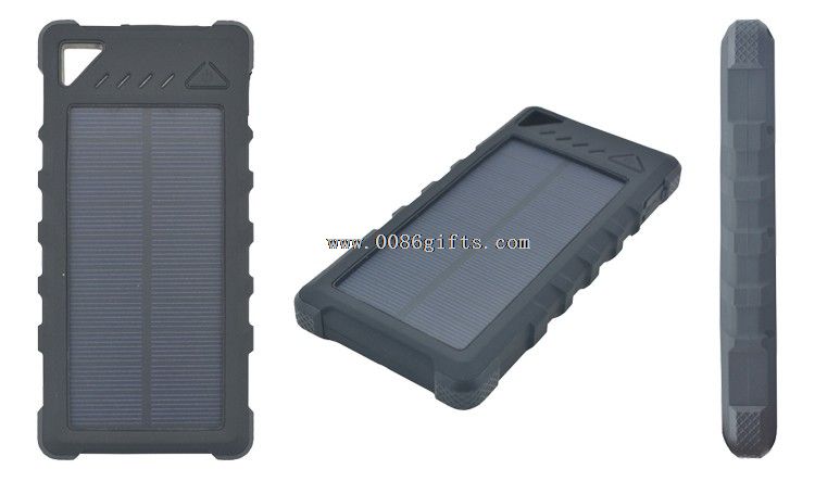 Flashlight wireless 16000mAh waterproof solar charger