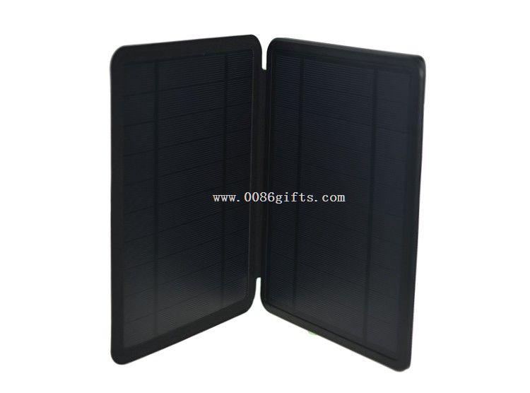 10000MAH 2-Panel 9W lipat USB Charger Solar