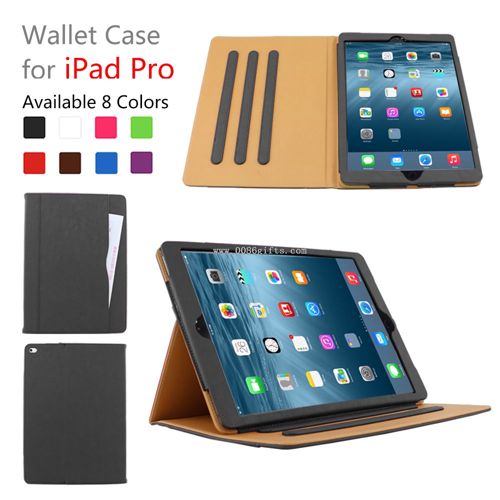 Folding Stand Leather Tablet Cover Case