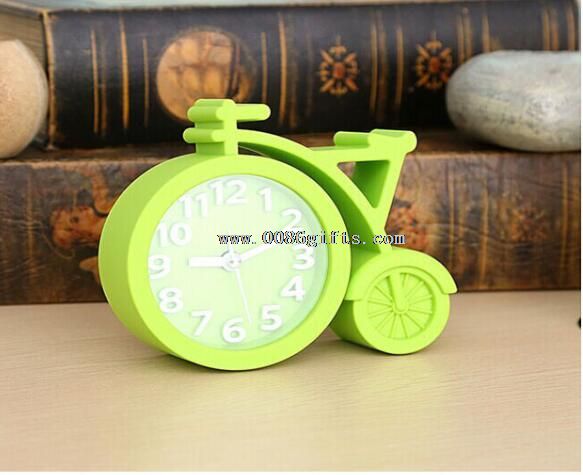 Funny bicycle design alarm clock