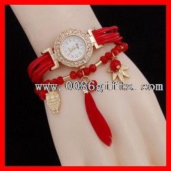 Handmade Cotton Rope Quartz Watch