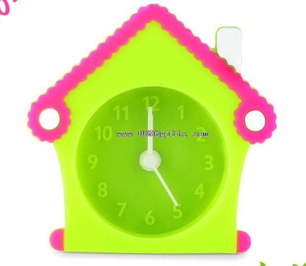 House shape alarm clock