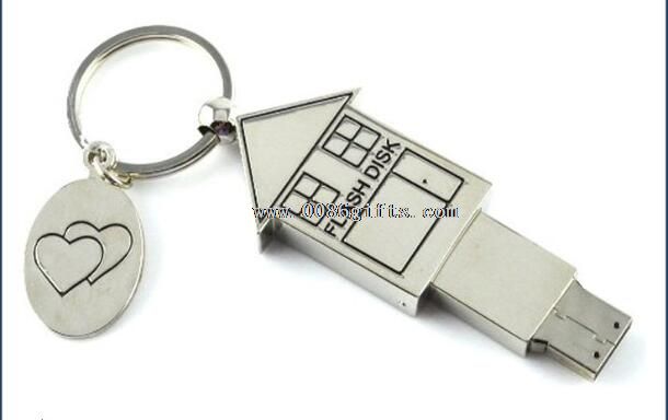 House shape usb flash drive