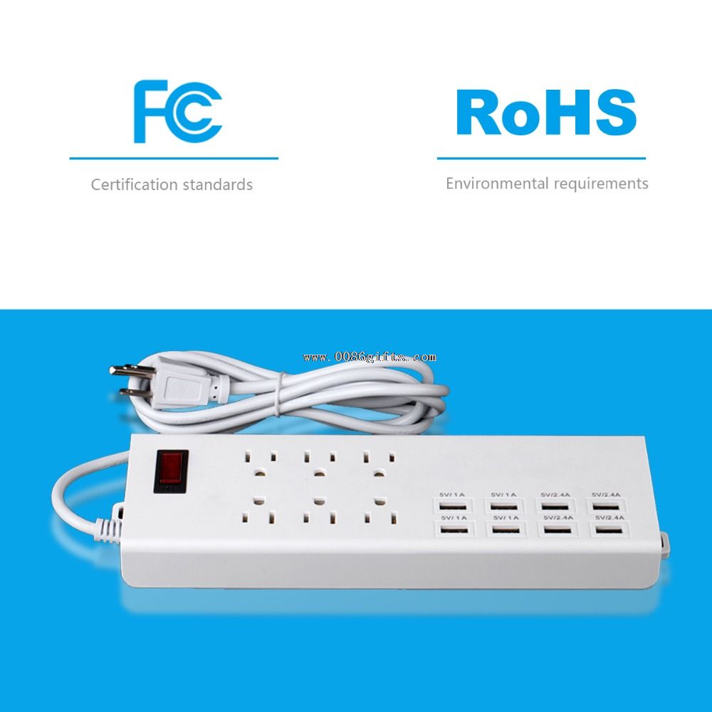 Latest developed US extension usb socket switch