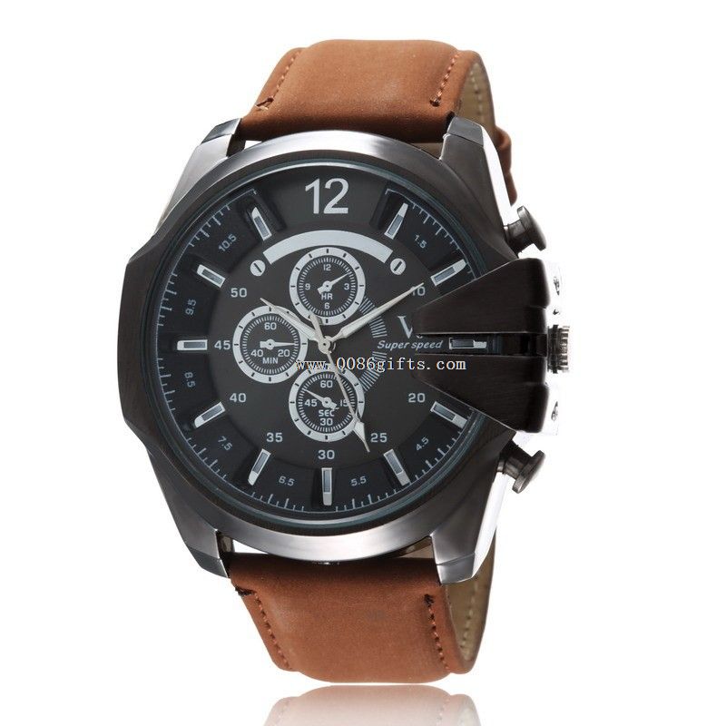 leather men watches