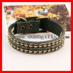 Lederarmband Wrap