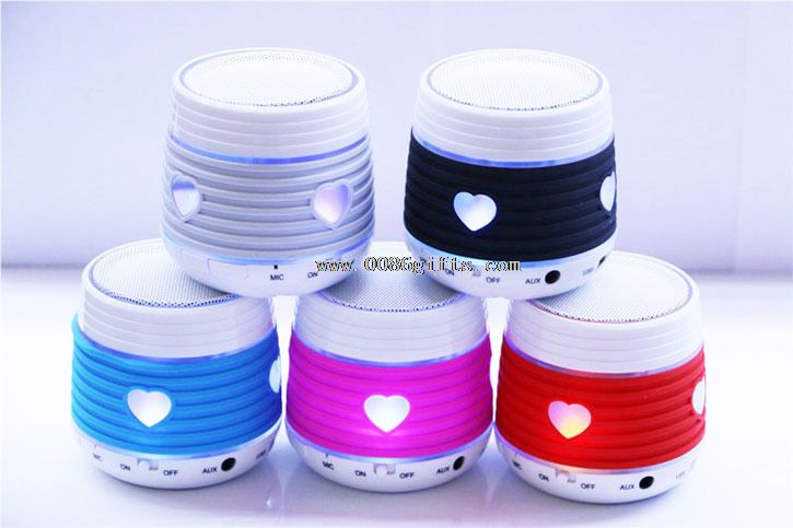 Led bluetooth speaker