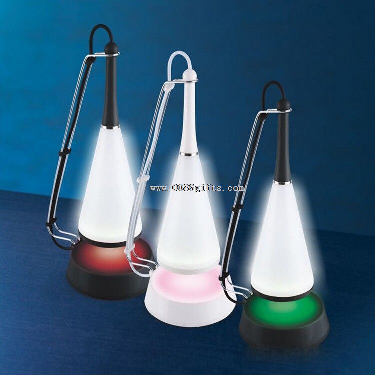 LED bordlampe med Bluetooth Mini høyttaler