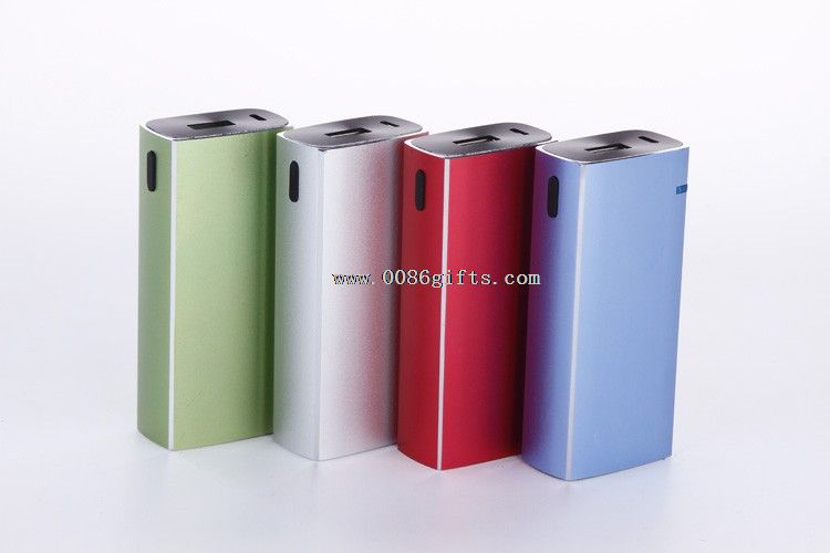 Metal 5200mAh portable mobile Power Bank