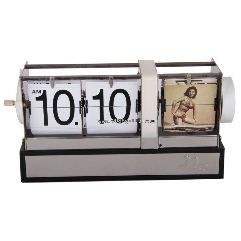 Metal beatiful flip clock