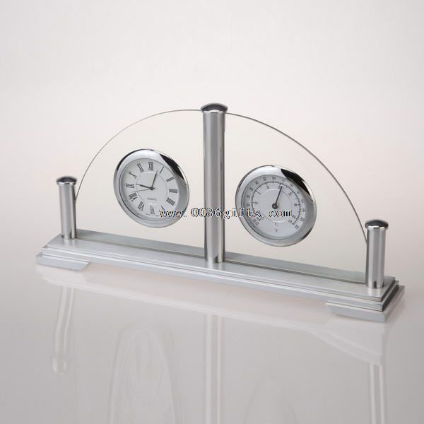 Metal clock