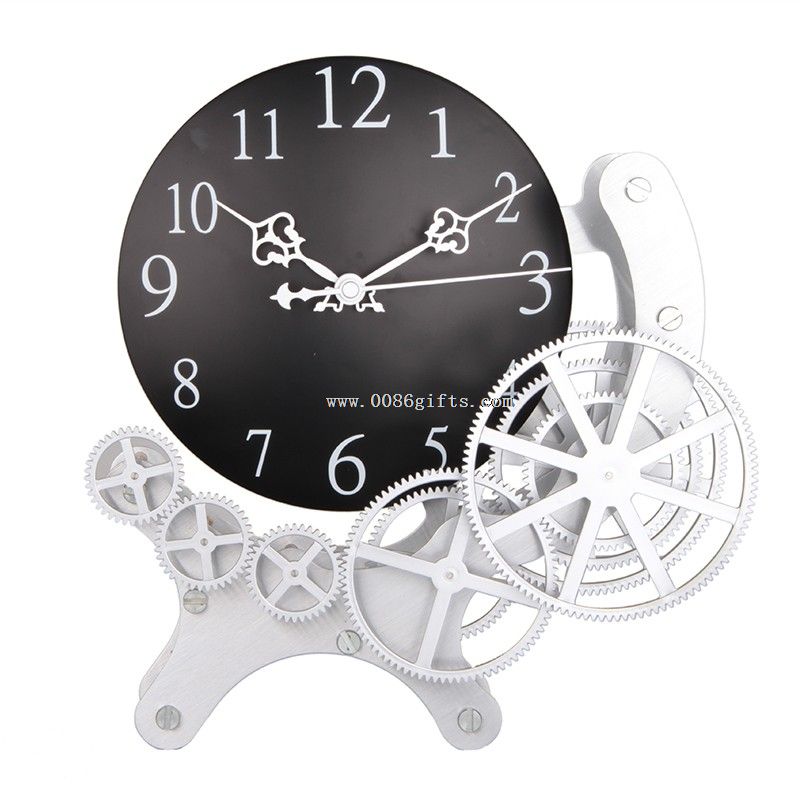 Metal Olympic Gear Table Clock