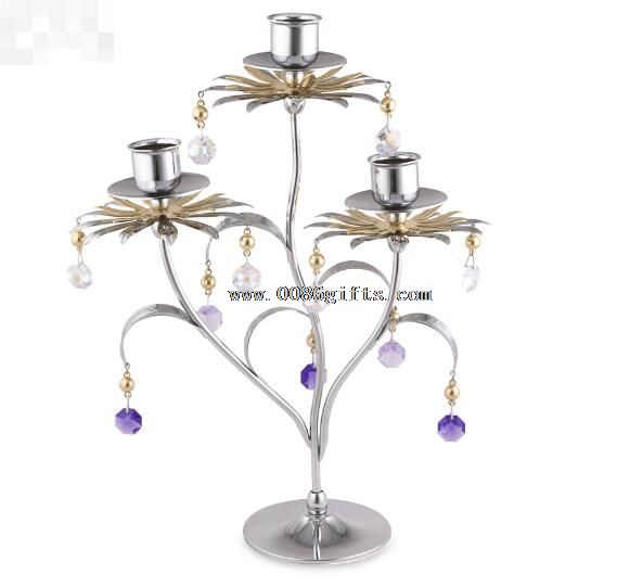 Candelabro de mesa de metal