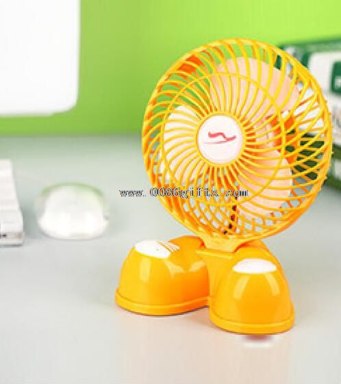 Mini ventilátor veverka klec větrák