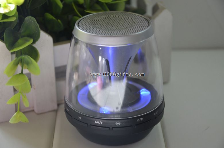 Mini Portable Speaker penguat dengan lampu Led