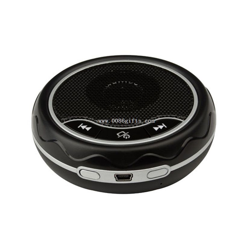 Ambulant foretage en opringning/musik kombination bluetooth car kit