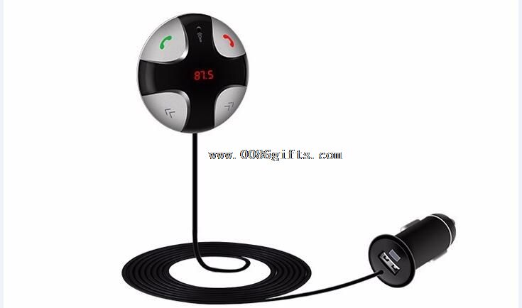 MP3 auto bluetooth hudební vysílač s USB nabíječka do auta