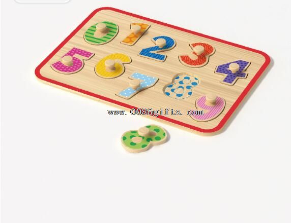 Number customized jigsaw puzzle
