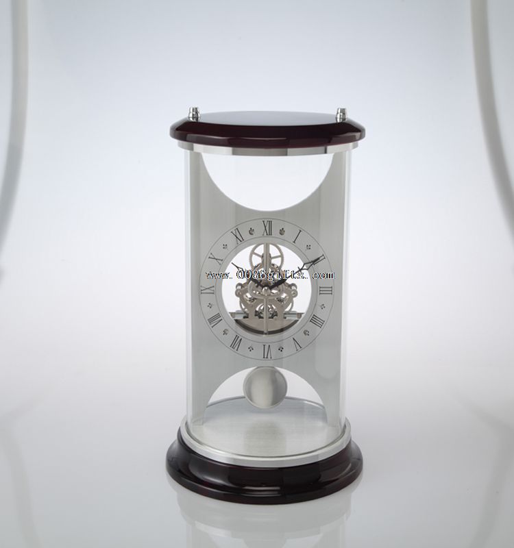 Quartz Skeleton Desk Clock