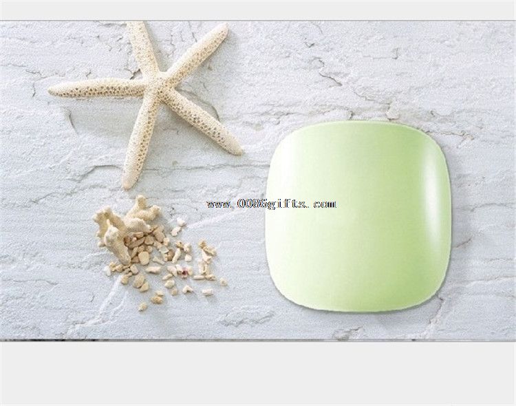 Shell shape dual usb power bank